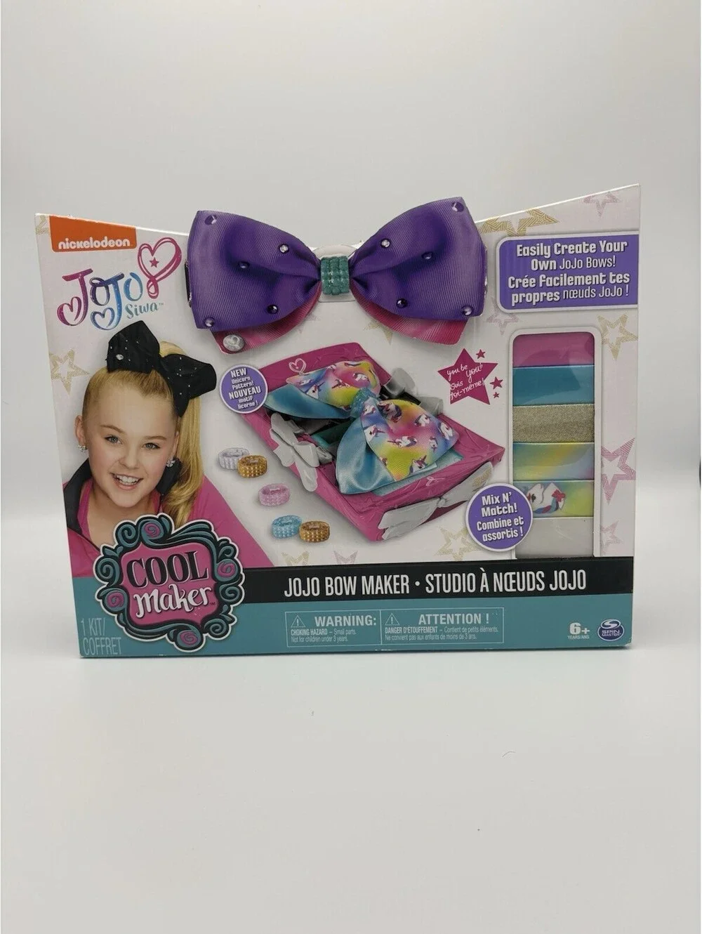 Cool Maker JoJo Siwa Bow Maker Craft Kit Kids DIY Set NWT